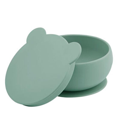 Silikon Kapaklı Kase River Green