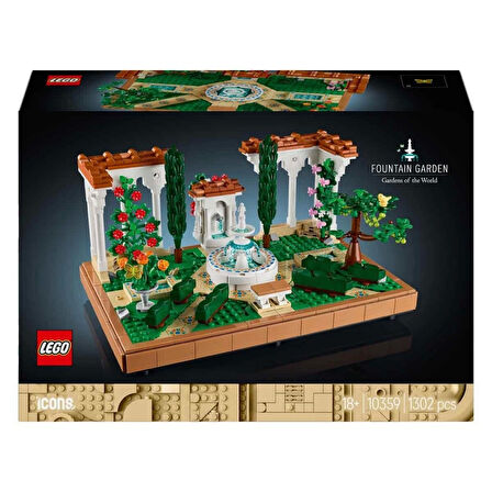 Nessiworld LEGO Icons Fıskiyeli Bahçe 10359