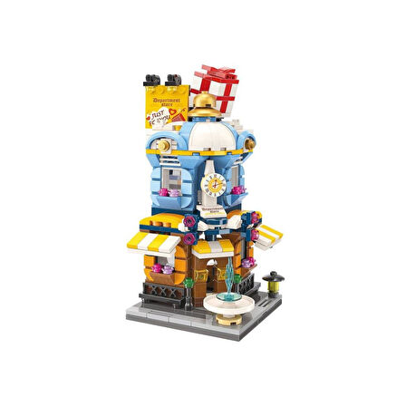 Nessiworld KP0105 Keeppley City Corner Department Store Blok Seti 389 Parça