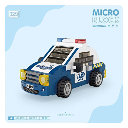 Nessiworld LZ8619 LOZ Blok Oyuncak Mini Poşet -Vagonlife