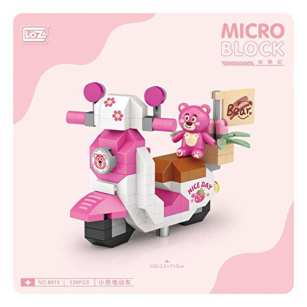 Nessiworld LZ8613 LOZ Blok Oyuncak Mini Poşet -Vagonlife
