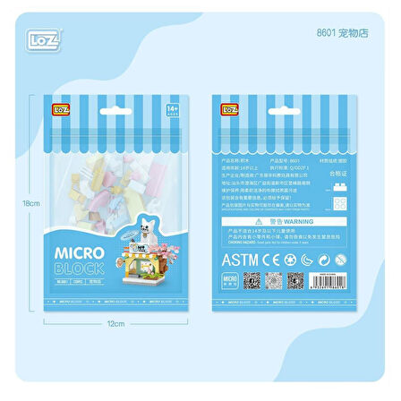 Nessiworld LZ8601 LOZ Blok Oyuncak Mini Poşet -Vagonlife