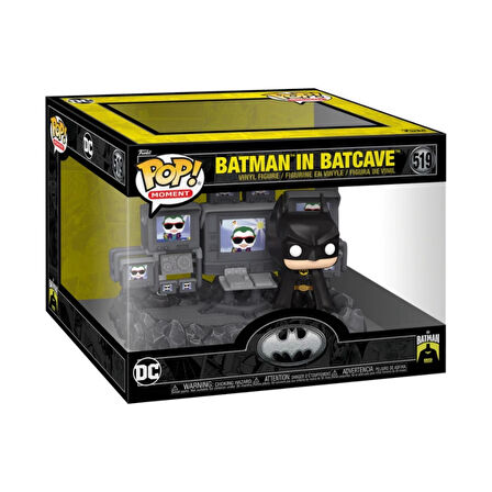 Nessiworld Funko POP Deluxe: Batman 85th - Batman in Batcave