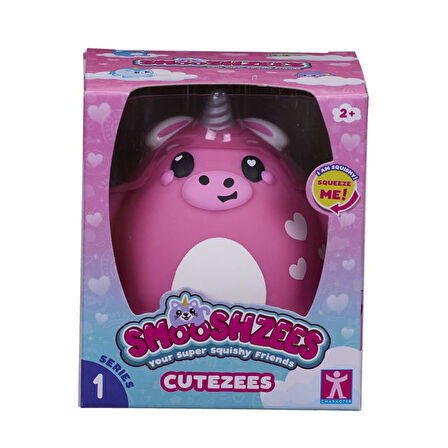 Nessiworld MH004001 Smooshzees Sıkıştırılabilir Esnek Mini Cutzees 08102