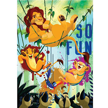 Nessiworld LK 709 Puzzle 50 Parça/LION KING PUZZLE