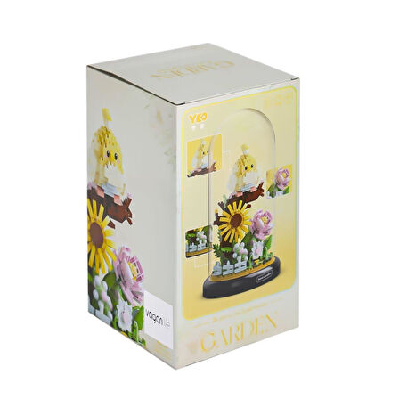 Nessiworld P1281 Panlos Fanus Çiçek 958 Parça Blok Seti -Vagon life