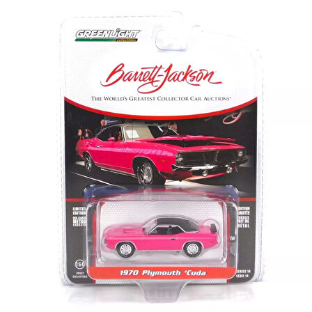 Nessiworld Greenlight 1/64 Barrett-Jackson Series 14- 1970 Plymouth Cuda