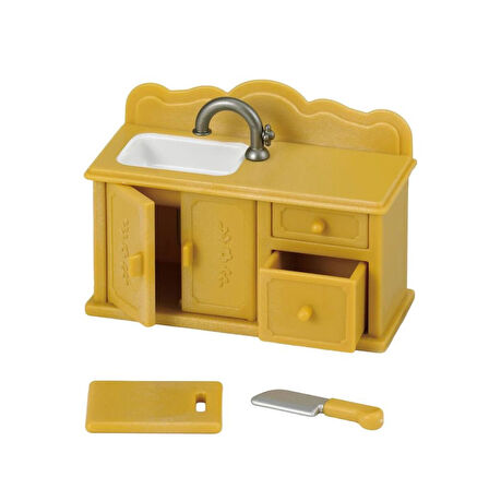 Nessiworld 5151 Sylvanian Families Mutfak Lavabo Seti (figürler dahil değildir) +3 yaş