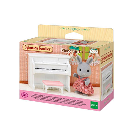 Nessiworld 5147 Sylvanian Families Piyano Seti  (figürler dahil değildir) +3 yaş