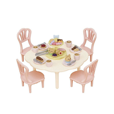Nessiworld 5742 Sylvanian Families Tatlı Partisi Oyun Seti (figürler dahil değildir) +4 yaş