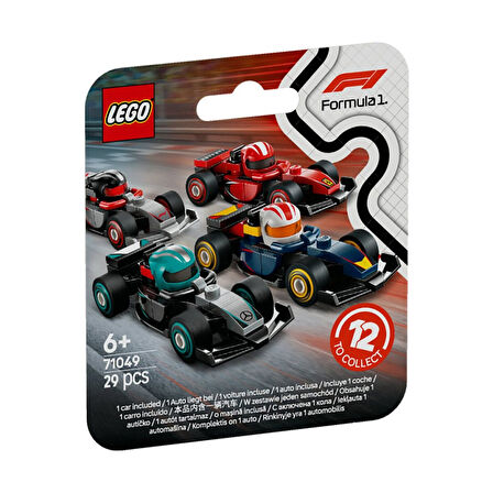 71049 Lego Formula1 Sürpriz Paket Koleksiyonluk Yarış Arabası 29 parça +5 yaş