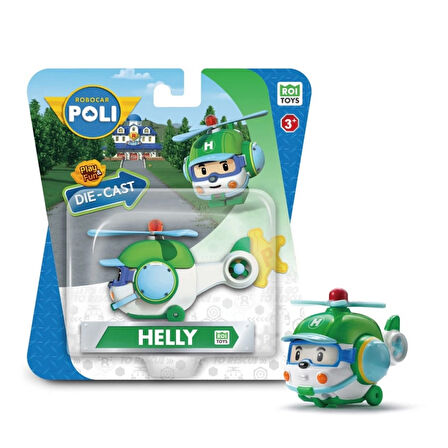Robocar Poli Metal Araç Karakter Figür Helly