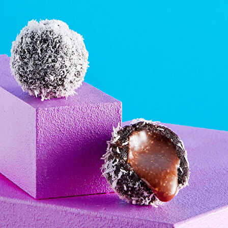 Züber Lokma Meyve Topu 96 Gr Hindistan Cevizli