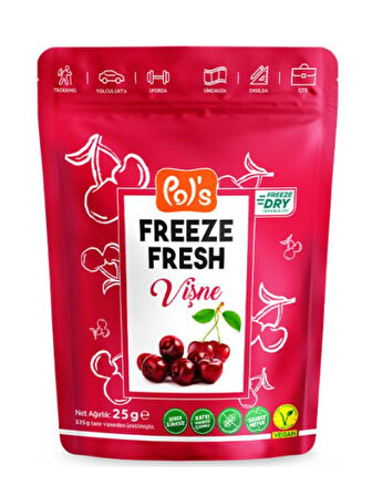Pol’s Freeze Fresh Vişne 20 Gr