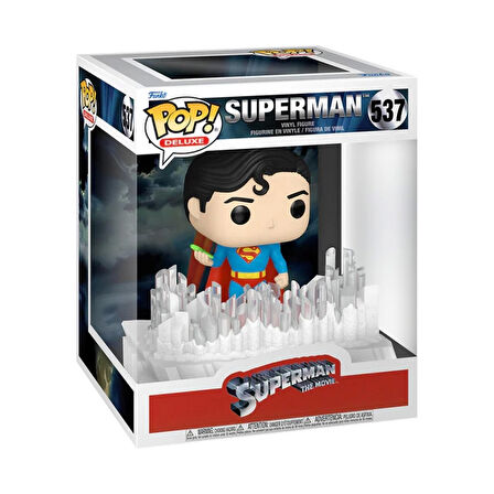 Funko POP DC Deluxe: Superman with Crystal (1978)