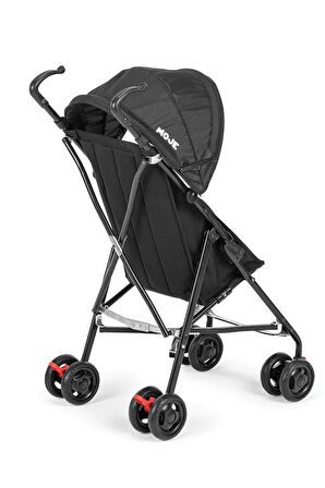 Moje Simple Pratik Baston Bebek Arabası Siyah