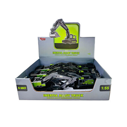 SZT-8887 Sürtmrli Metal İnşaat Aracı Ekskavatör 1 55