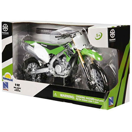 57483 SUN- Kawasakı KX450 Yeşil 1:12