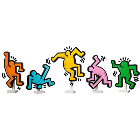 Art Keith Haring - Dans Eden Figürler 31216