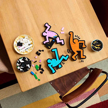 Art Keith Haring - Dans Eden Figürler 31216