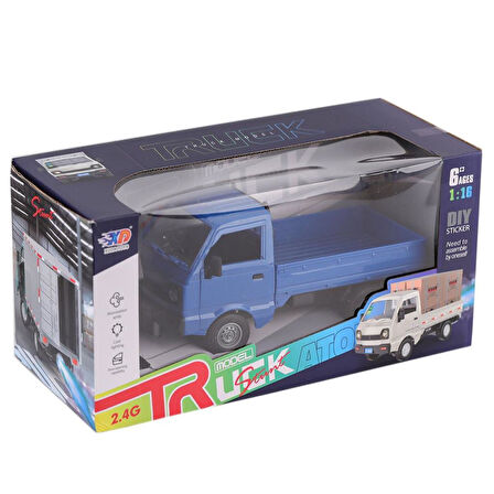 3688-G148A Şarjlı Kumandalı Duman Atan Kamyon