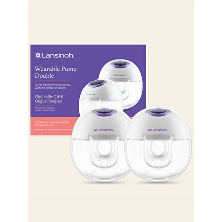 Lansinoh Giyilebilir Çiftli Göğüs Pompası