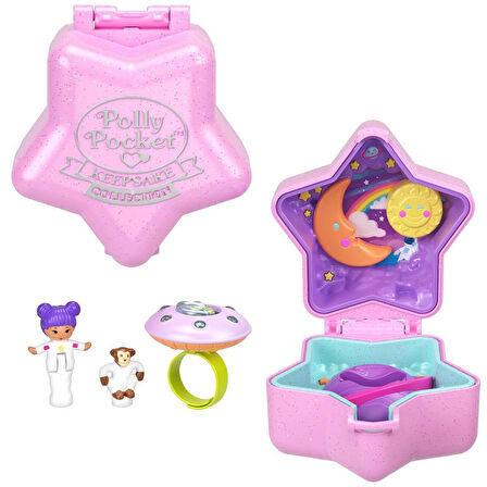 Nessiworld JCB24 Polly Pocket Yüzük Kutusu Oyun Seti