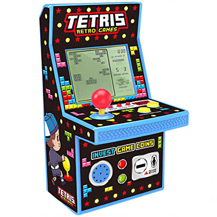 Nostaljik Mini Tetris Oyun Konsolu XY9029A