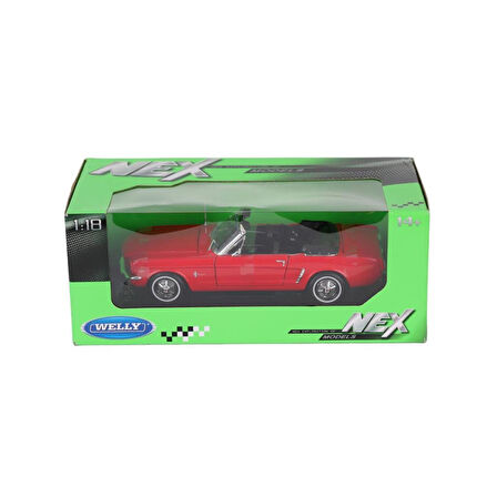 12519C WELLY 1 18 1964 1 2 FORD MUSTANG CO