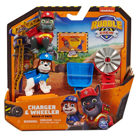 Paw Patrol Rubble & Crew Yapı Seti