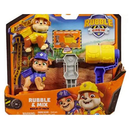 Paw Patrol Rubble & Crew Yapı Seti