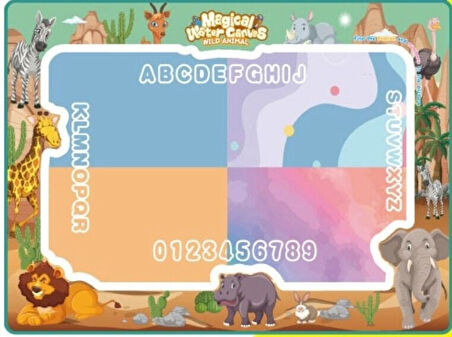 SHB901 WATER MAGİC SİHİRLİ BOYAMA HALISI