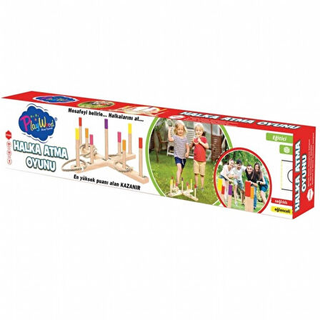 PlayWood Ahşap Halka Atma Oyunu 352