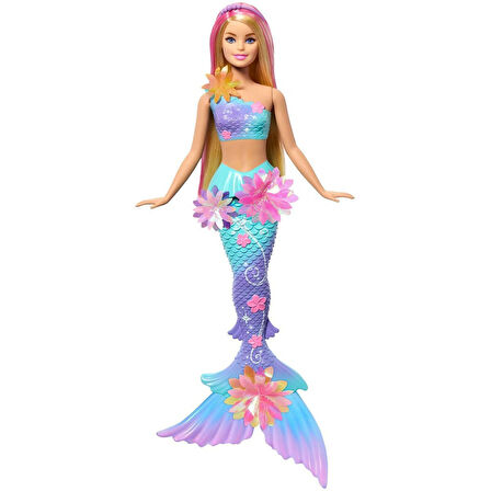JDM72 Barbie Büyülü Çiçekler Deniz Kızı - Flower Magic Mermaid