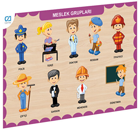 CAAHS-3203 CA GAMES AHŞAP MESLEK GRUPLARI BUL-TAK