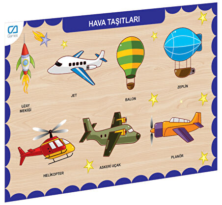 CAAHS-3202 CA GAMES AHŞAP HAVA TAŞITLARI BUL-TAK