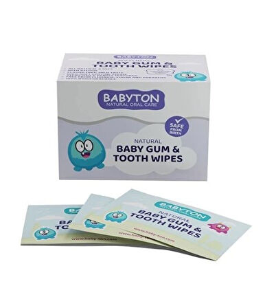 Babyton Bebekler İçin Diş Ve Damak Temizleme Mendili