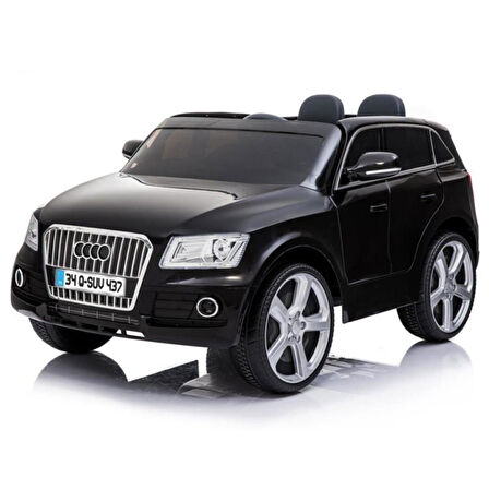 437 Audi Q-SUV 12V Siyah Akülü Araba