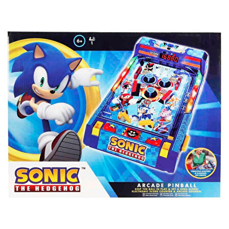 Sesli ve Işıklı Sonic Masaüstü Arcade Pinball