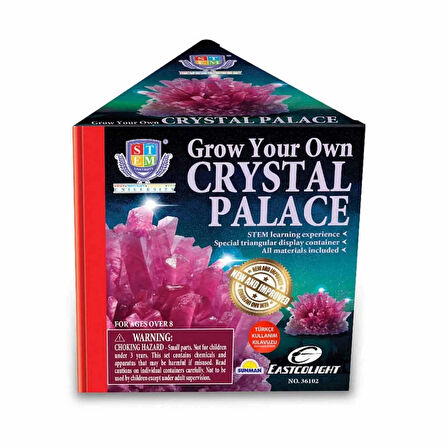 Mor Kristal Büyütme Seti