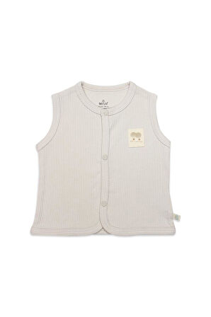 Bistyle Modal Flying Balloons Bebek Yelek BS18110 Bej