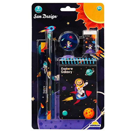 5'li Kırtasiye Seti