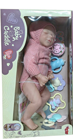 KNG-902-5 905-2 KUT 43 CM GERÇEKÇİ BEBEK VE