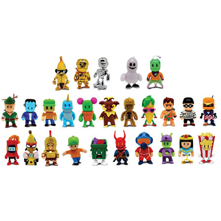 Stumble Guys 3'lü Mini Figür