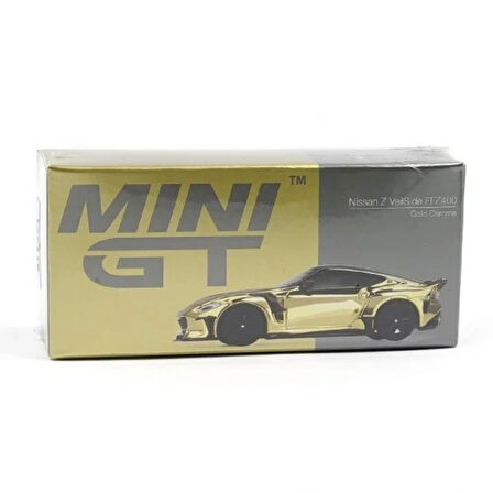 NessiWorld GT 1/64 Nissan Z VeilSide FFZ400 Gold Chrome