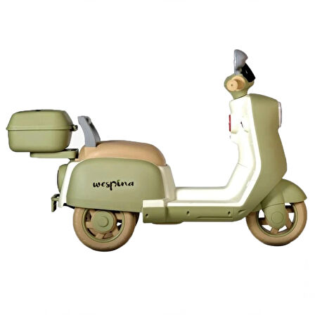 Wespina Kumandalı Akülü Motor 6V Yeşil WPAK3