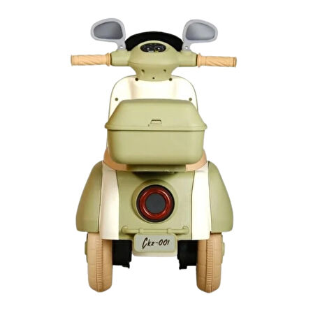 Wespina Kumandalı Akülü Motor 6V Yeşil WPAK3