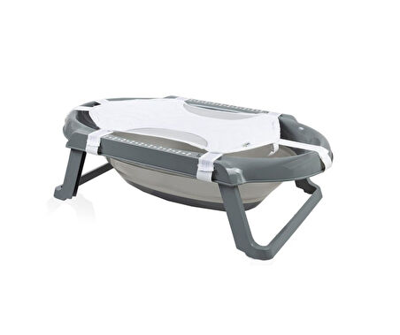 BabyJem Katlanır Banyo 5'Li Küvet Seti 596 Antrasit