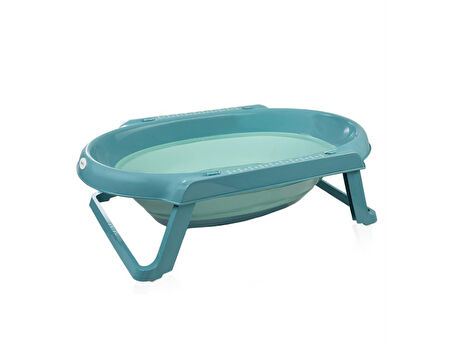 BabyJem Katlanır Banyo 5'Li Küvet Seti 596 Turkuaz