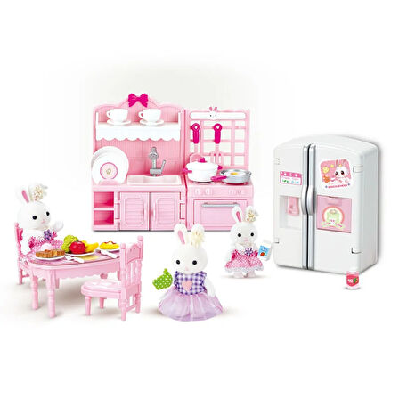 Bay Dreamy NessiWorld Tavşan Büyük Mutfak Oyun Seti